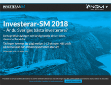 Tablet Screenshot of investerar-sm.com